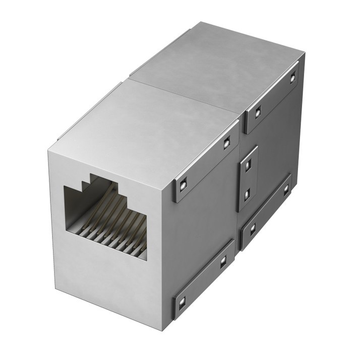 hama CAT-6  RJ-45 LAN-Adapter, 1 St.