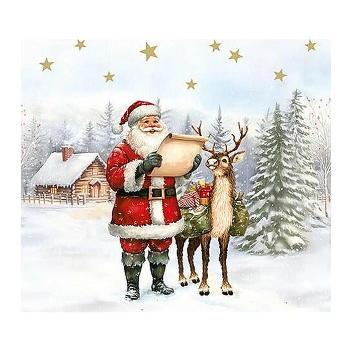 PAPSTAR Servietten Dear Santa Dear Santa 20 St.