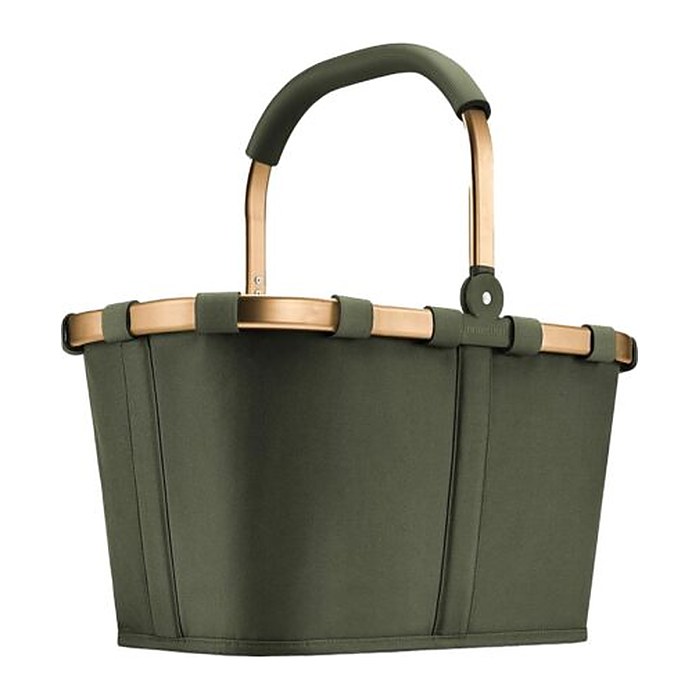 reisenthel® Einkaufskorb carrybag Kunstfaser forest, gold