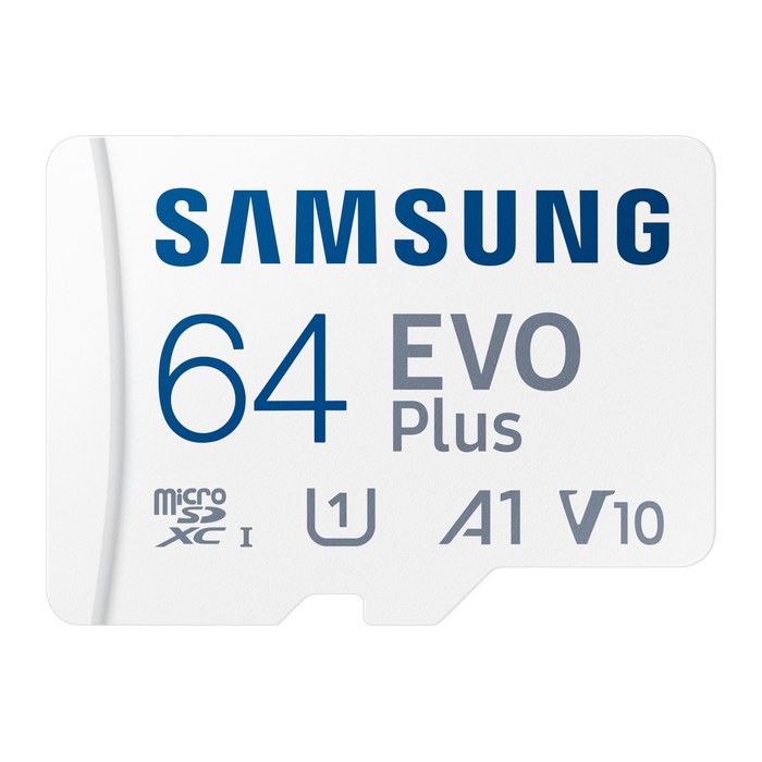 SAMSUNG Speicherkarte microSD EVO PLUS (2024), 64 GB, 1 St.