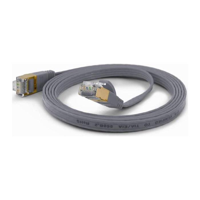 Wantec Patchkabel UTP CAT6a d=2,8mm 2,00m grau
