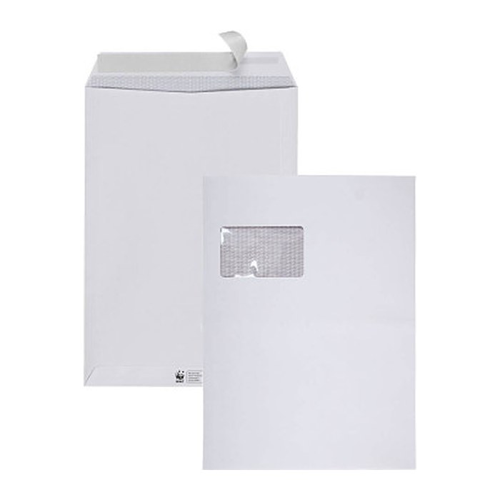 BONG Versandtaschen TopSTAR DIN C4 mit Fenster weiß 10 St.