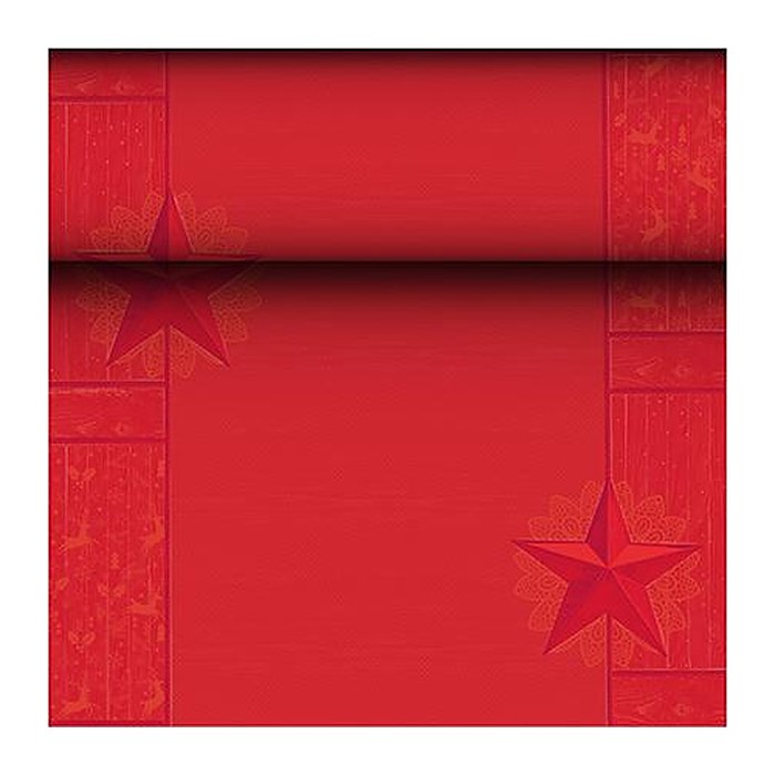 PAPSTAR Tischläufer Rising Star 88167 rot 40,0 cm x 24,0 m, 1 St.