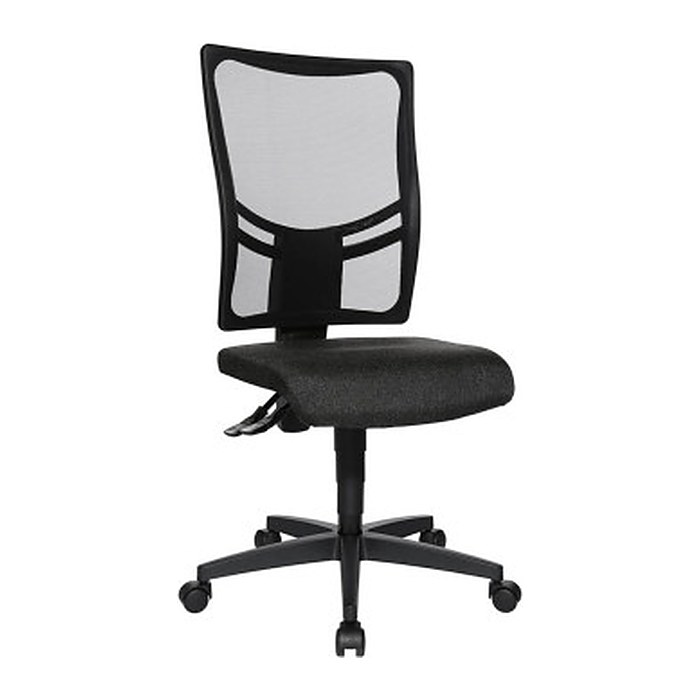 Topstar Bürostuhl Net Point 10, NX200 G22 Stoff anthrazit, Gestell schwarz