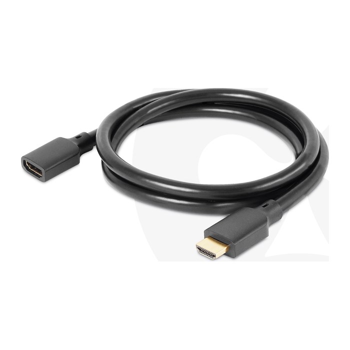 Club3D HDMI-Kabel 2.1 UHD-Verlängerungskabel 1 Meter St/Bu retail