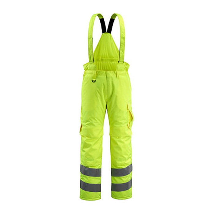 MASCOT® unisex Warnschutz-Latzhose Ashford fluorgelb Größe XL