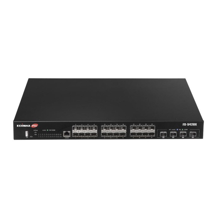 EDIMAX Switch 24 Gigabit SFP-Ports + 4 10GbE SFP+-Ports
