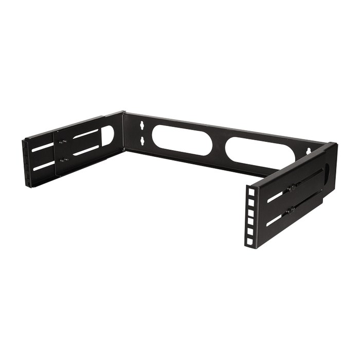 Logilink 19" Wandhalterung 2 HE, schwarz