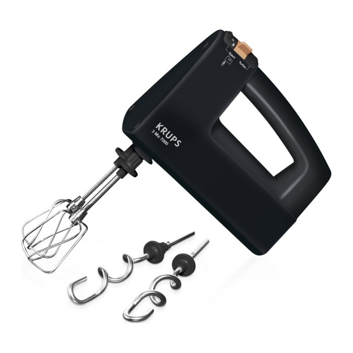 KRUPS F60858 Mix Handmixer schwarz 500 W