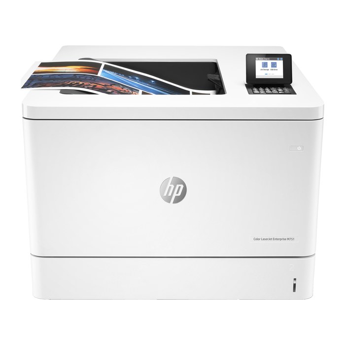 HP Color LaserJet Enterprise M751dn Farb-Laserdrucker weiß