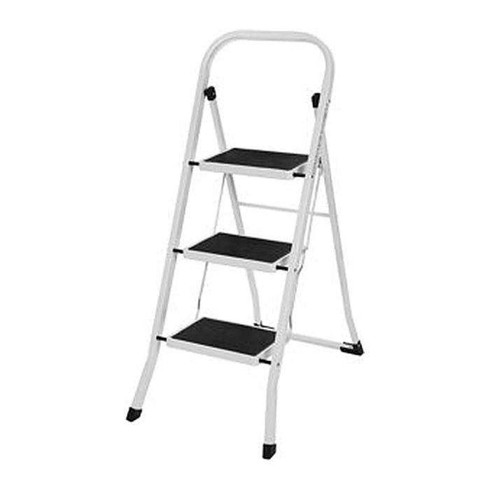 SONGMICS Klapptritt grau 3 Stufen, H: 105,0 cm