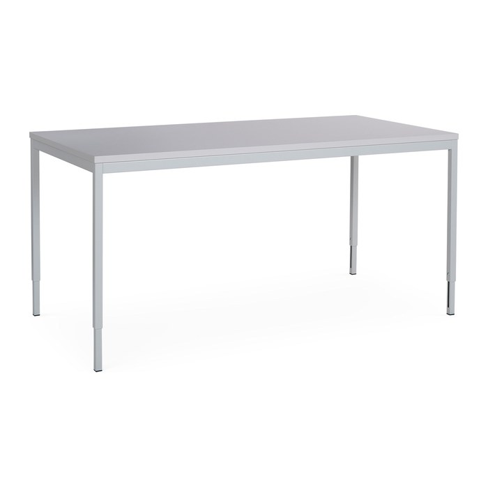Mehrzwecktisch Höhenverstellbar – Gestell in Lichtgrau (1800 x 800 mm)