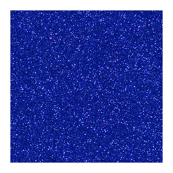 plottiX GlitterFlex Bügelfolie blau Effekt-Folie 32,0 x 50,0 cm, 1 Rolle