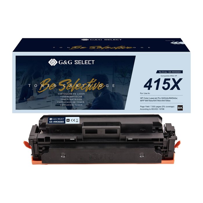 G&G Select XL-Toner ers. HP 415X/ W2030X
