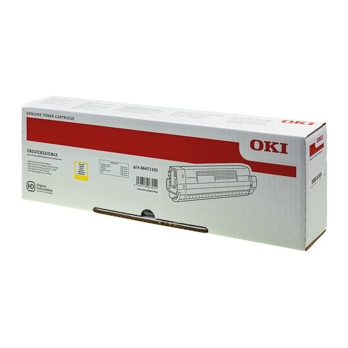 OKI 46471101 gelb Toner