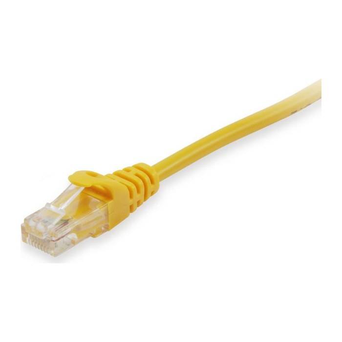 Equip Patchkabel Cat6A U/UTP 2xRJ45 7.50m gelb LSZH Polybeutel