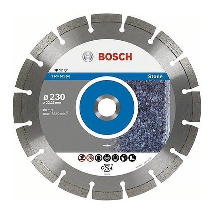 BOSCH Diamant-Trennscheibe Standard for Stone, 1 St.