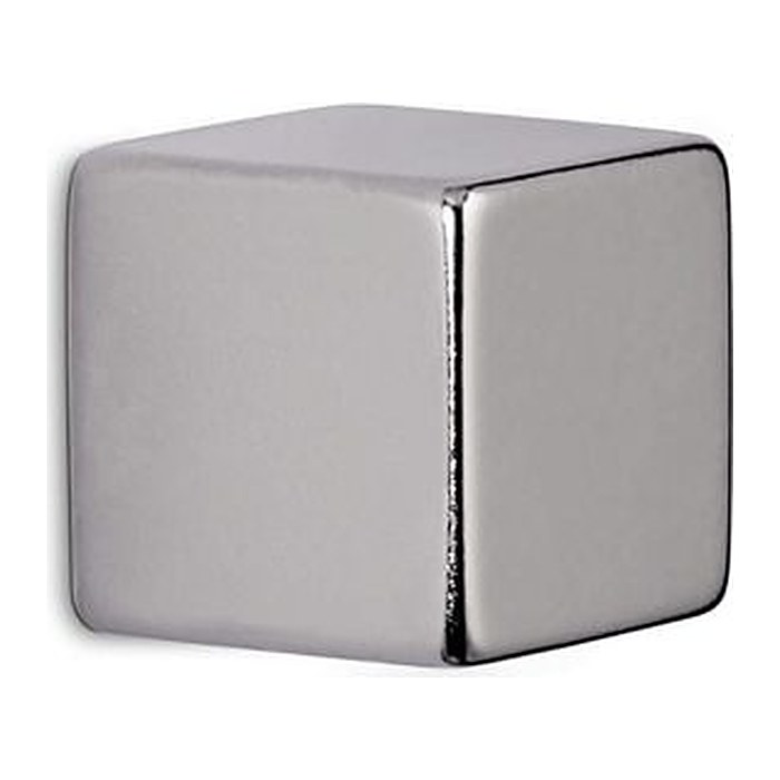 MAUL Magnet silber, Metall 2,0 x 2,0 x 2,0 cm, 1 St.