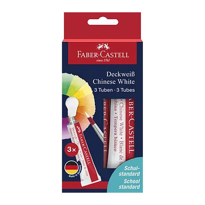 FABER-CASTELL Deckweiß 3x 7,5 ml