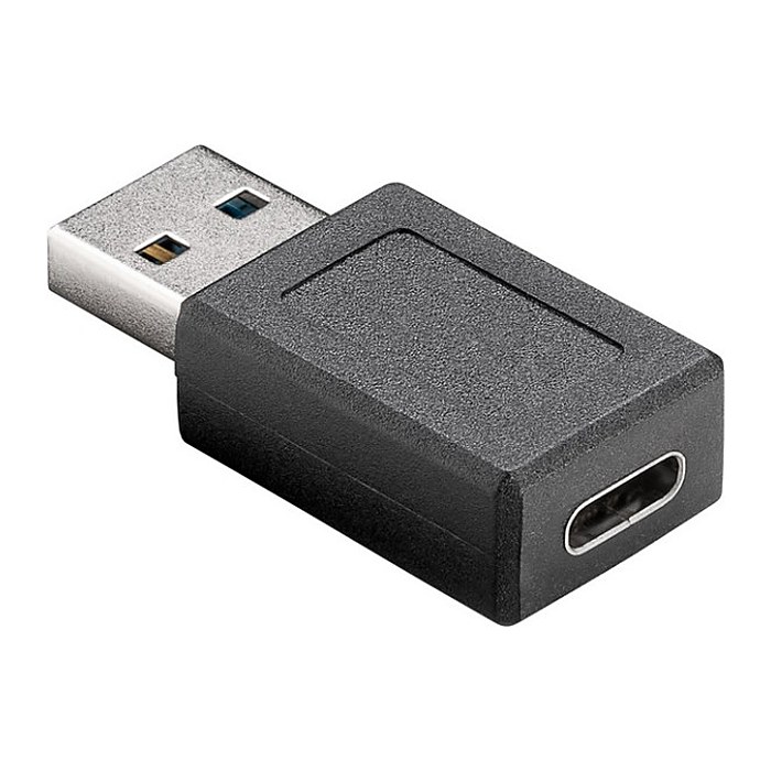 gembird USB AM zu Typ C Adapter schwarz