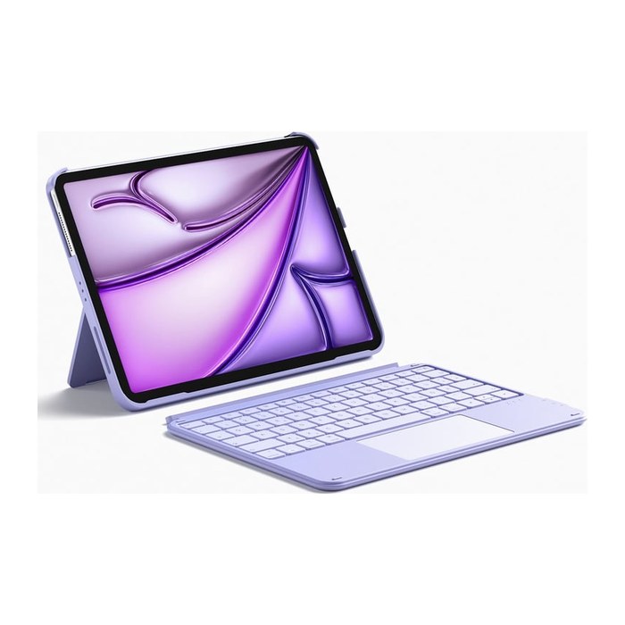 inateck Keyboard Ace Touch iPad 11"/Air 4-5 Com. QWERTZ lila