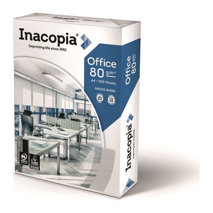Inacopia Kopierpapier office DIN A4 80 g/qm 500 Blatt