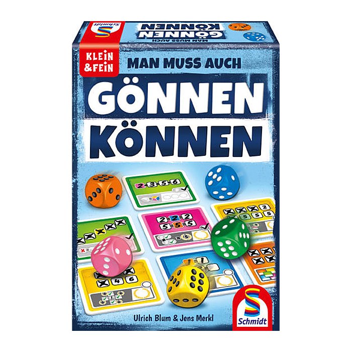 Schmidt Man muss auch gönnen können Würfelspiel, 1 St.