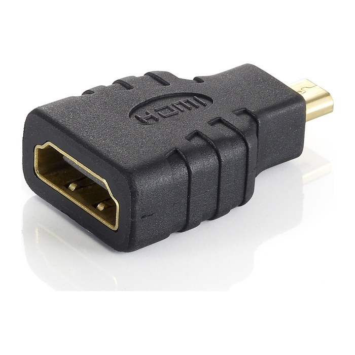 Equip Micr.HDMI->HDMI 1920x1080/60Hz St/Bu schwarz Polybeutel