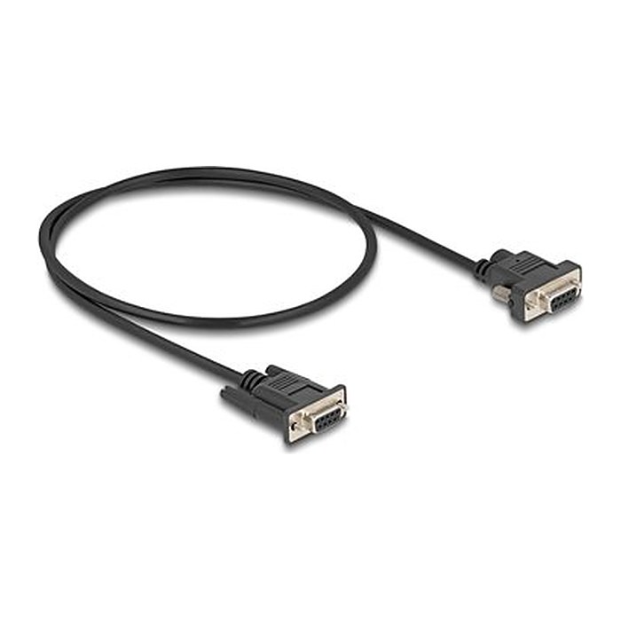 DELOCK Seriell Kabel RS-232 D-Sub9 Bu zu D-Sub9 Bu Pin9 0,5m
