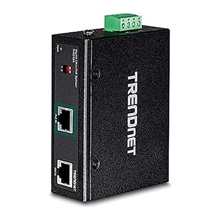 TRENDnet Industrial Splitter Gbit PoE++ 90W 2XDC bis 48V