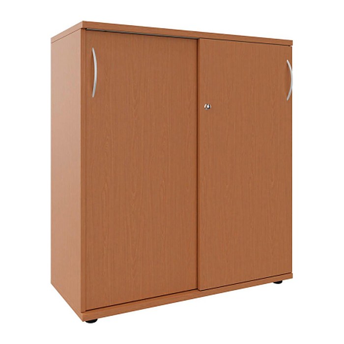 fm Schiebetürenschrank, 4260761570570 buche 2 Fachböden 100,0 x 44,2 x 111,5 cm