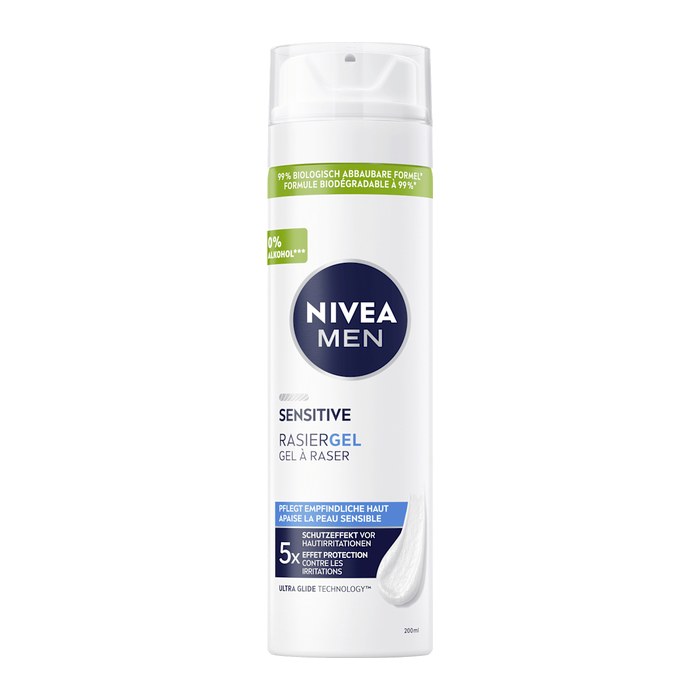 NIVEA MEN SENSITIVE Rasiergel 200 ml