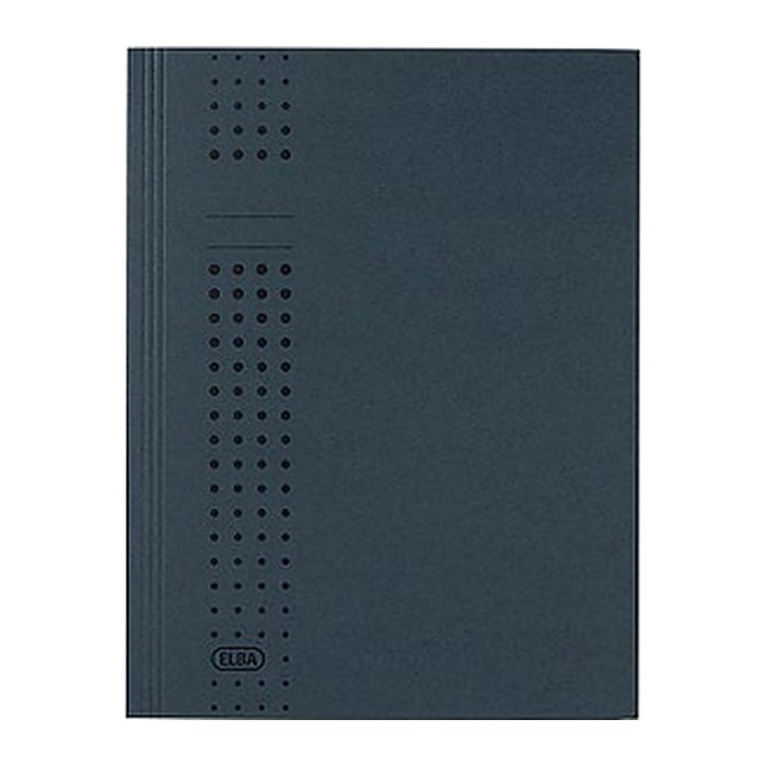 ELBA Sammelmappen chic DIN A4 anthrazit, 25 St.