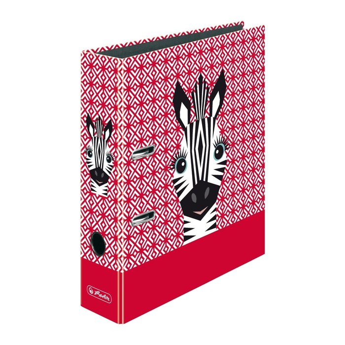 herlitz maX.file Cute Animals Motivordner Zebra 8,0 cm DIN A4, 1 St.