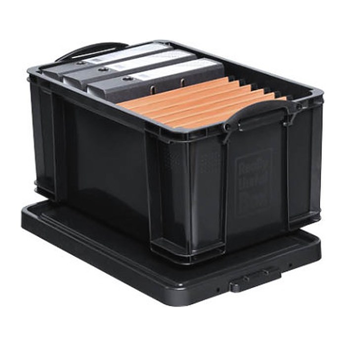 Really Useful Box Aufbewahrungsbox 48,0 l schwarz 61,0 x 40,2 x 31,5 cm, 1 St.
