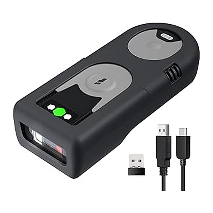 inateck BCST-43 Gray 1D Barcode Scanner, Bluetooth, 2,4G USB