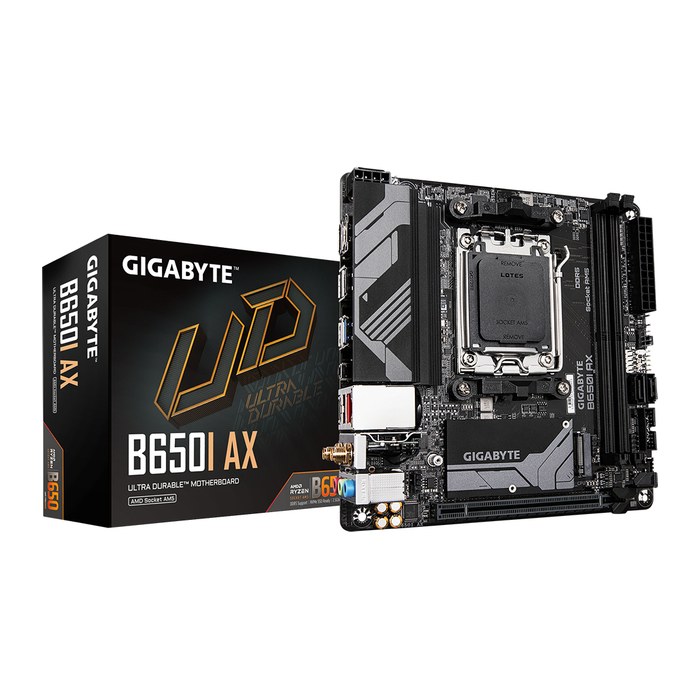 Gigabyte B650I AX (B650,AM5,mITX,DDR5)