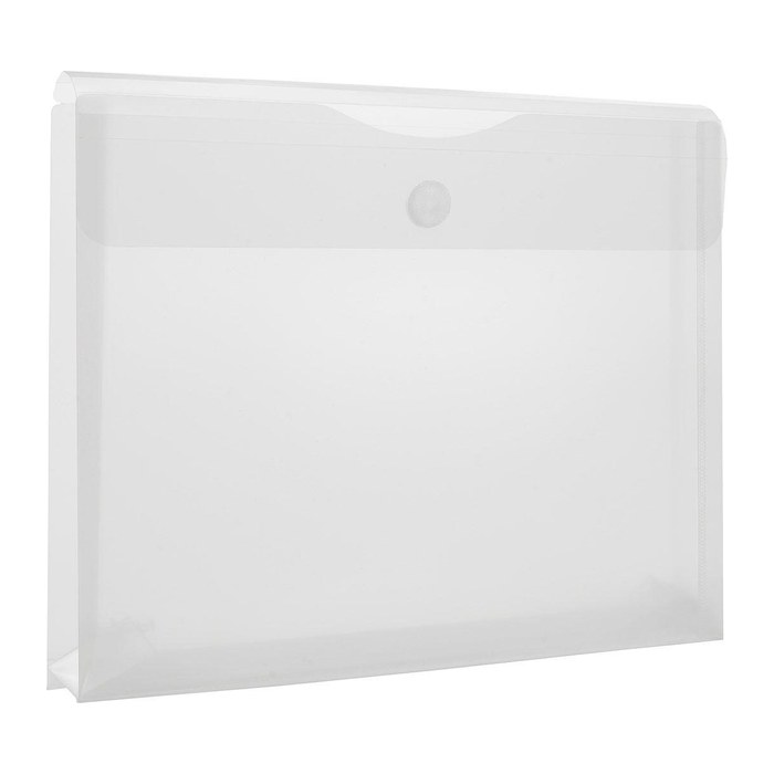 FolderSys Dokumententaschen DIN A4 quer transparent glatt 0,20 mm, 10 St.
