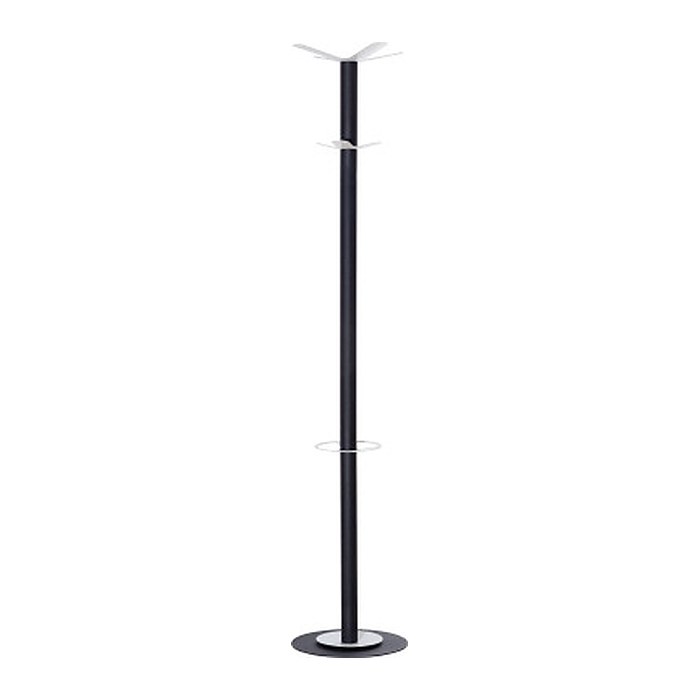 PAPERFLOW Kleiderständer easyCloth Steel Range Modell B anthrazit Metall 8 Haken 35,0 x 175,0 cm, 1 St.