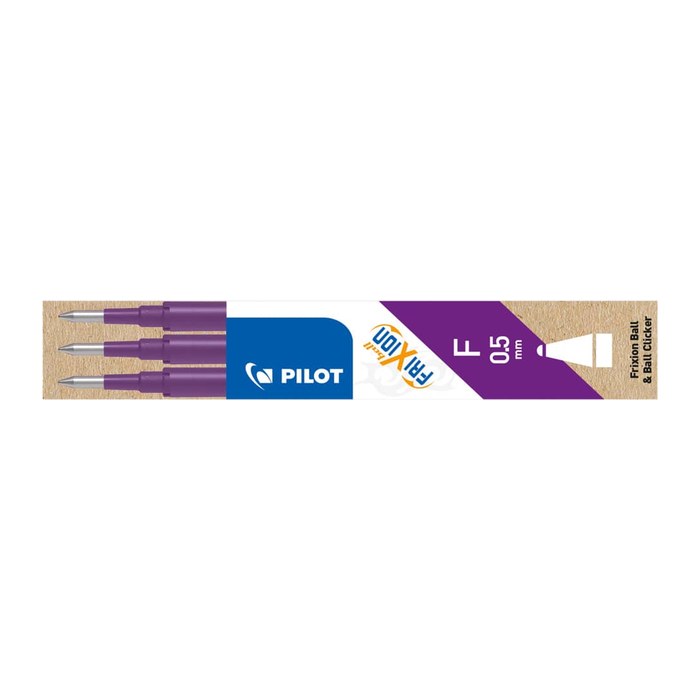 PILOT FRIXION Tintenrollerminen violett 0,3 mm 3 St.