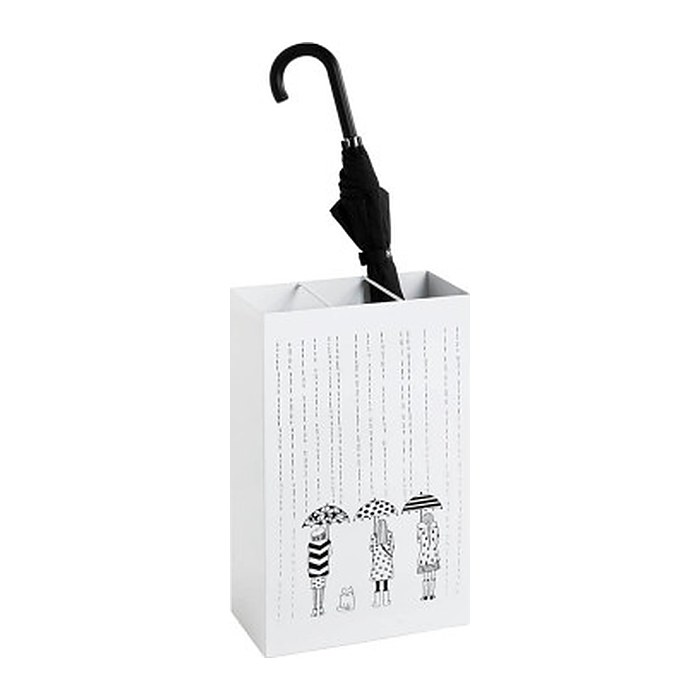 HAKU Möbel Schirmständer 22381 weiß, Stahl