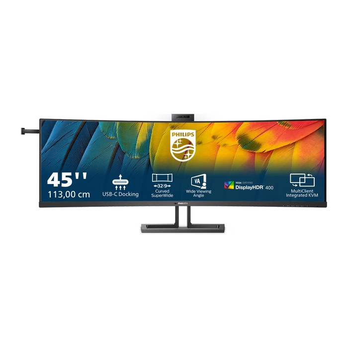 Philips 113,0cm(44,5") 45B1U6900CH 32:9 2xHDMI+DP+USB-C Curv retail