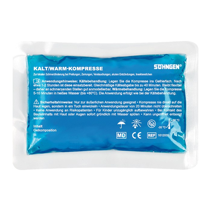aluderm Kühlpad 1012035 blau 8,0 x 13,0 cm, 1 St.