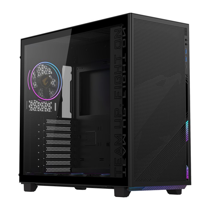 Gigabyte AORUS C400 Glass, black, ATX