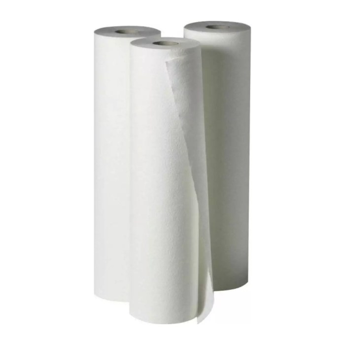 FRIPA Ärztekrepp basic-line 1-lagig weiß 39,0 cm x 50,0 m, 9 Rollen