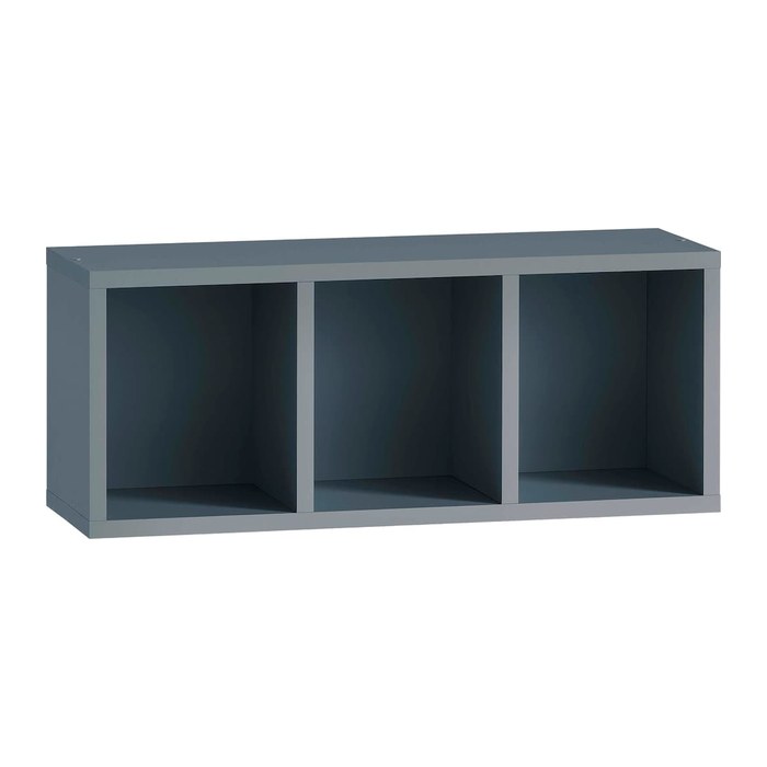 MÖBELPARTNER Badregal Bjarne 153155 blaugrau 60,2 x 21,5 x 24,7 cm