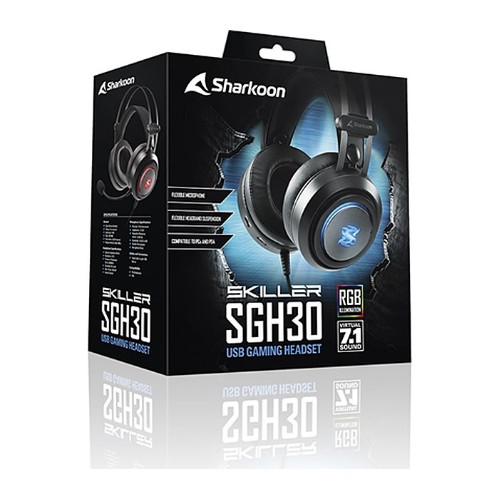 Sharkoon Headset Skiller SGH30 Stereo USB schwarz