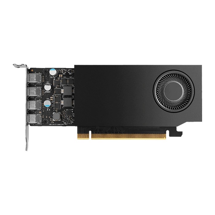 PNY Quadro A1000 8GB GDDR6 4xmDP LP