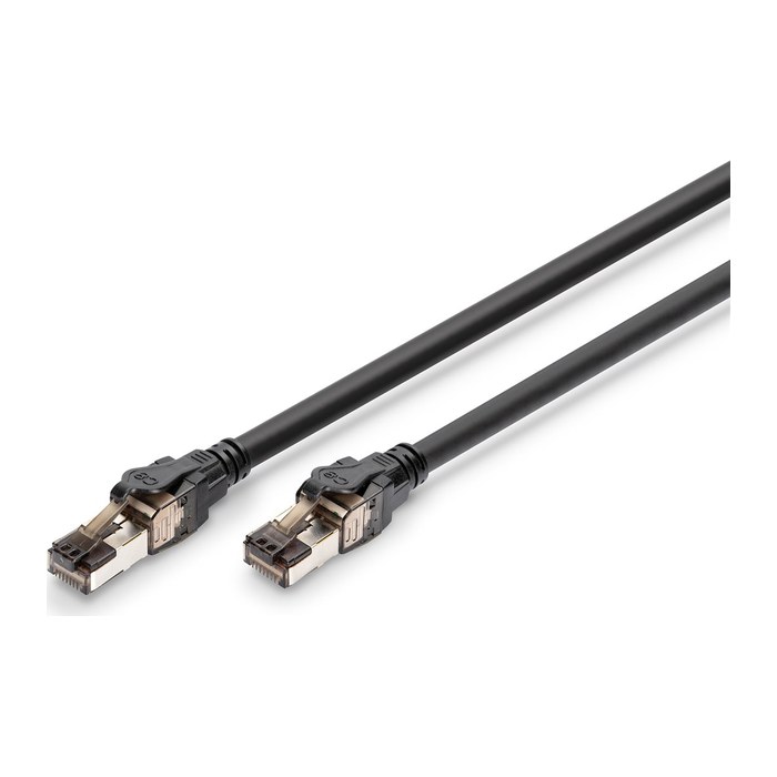 DIGITUS Patchkabel CAT 8.1 S/FTP 5,00m schwarz