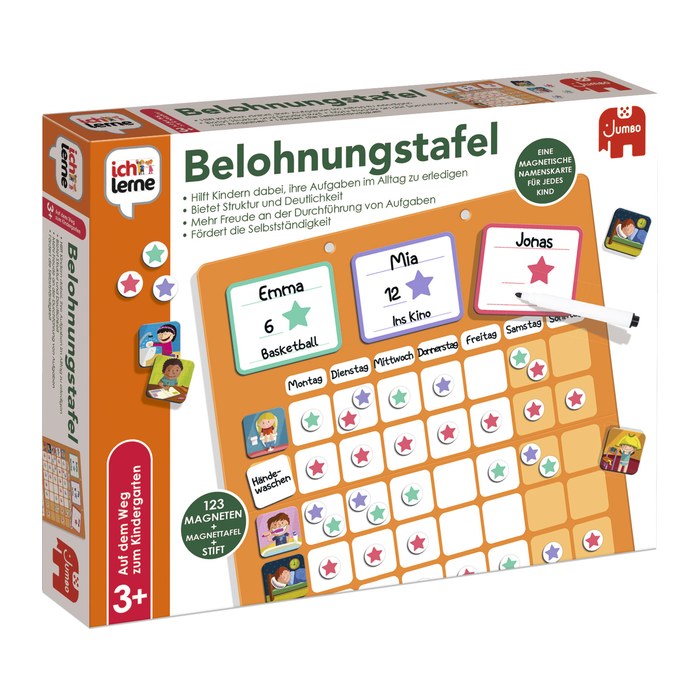 Jumbo Belohnungstafel Lernspiel, 1 St.